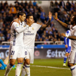 Gran tarde de James y El Real8