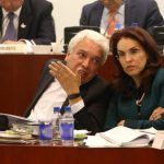 Viviane Morales y Carlos Alfonso