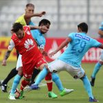 Independiente Santa Fe logró un triunfo 2-0 sobre Sporting Cristal y se acercó a la clasificación en la CONMEBOL Libertadores Bridgestone.