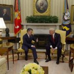 Reunión Santos - Trump