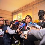 Que Fecode muestre voluntad para levantar el paro ministra Yaneth Giha