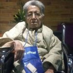 Ligia Elvira Flórez, ciudadana colombiana de 77 años abandonada en el Dorado