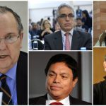 Magistrados JEP,Claudia Vacca, Juan Méndez, Álvaro Gil, Diego García Sayán y José Francisco Acuña.  