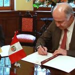 MinJusticia firma memorando de entendimiento con Ministerio de Justicia y Derechos Humanos del Perú