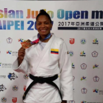 Yuri Alvear, campeona del Abierto Asiático de Judo