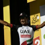 Darwin Atapuma finalizó segundo en la etapa 18 del Tour