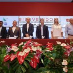 El Presidente Juan Manuel Santos, acompañado por el Ministro de Justicia, Enrique Gil y las autoridades de Valle del Cauca, asiste a la instalación del VI Congreso Nacional de Notariado Colombiano.