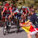 Chris Froome y Esteban Chaves en la Cima