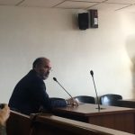 exmagistrado Ricaurte ante el Juez