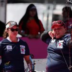 Sara López, Alejandra Usquiano y Nora Valdez vencieron al equipo de India. Varones ganaron bronce.