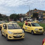Paro de Taxis en Bogotá5