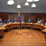 Presidente con las Cortes