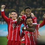 Dos goles y tres asistencias en cuatro partidos como titular para James en la Bundesliga.@FCBayernES