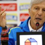 José Pékerman, entrenador de la Selección Colombia habla sobre el partido contra Corea