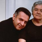 Lucho Garzón y su Señora Madre Doña Eloisa