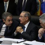 José Luis Rodríguez Zapatero junto al presidente dominicano Danilo Medina