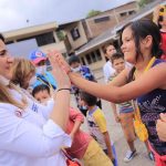 Ministra de Educación, Yaneth Giha en Mocoa