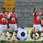 Santa Fe dio vuelta el partido y venció a Deportivo Cali