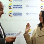 Viceministra de Promoción de la Justicia, Marcela Zuluaga Vélez,