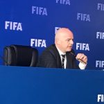Reunion FIFA EN COLOMBIA Gianni Infantino