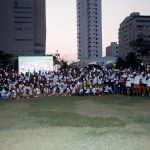 Más de 120 niños de varias regiones del país sacaron la tarjeta blanca por el deporte y la paz180318 foto de familia-2
