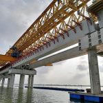 Puente que une el Gran Manglar de la Ciénaga de La Virgen