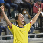 Daniel Galán se lleva un partidazo ante Guilherme Clezar y pone la serie 1-1 entre Colombia y Brasi.
