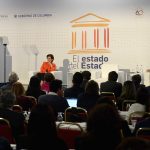 “Buen viento y buena mar”, le deseó el Presidente Juan Manuel Santos a su sucesor, al intervenir en el foro internacional ‘El estado de Estado’, que se realizó este lunes en el Hotel Tequendama de Bogotá.