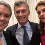 Duque, Presidente de Argentina y Martha Lucia Ramirez