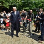 El Presidente Juan Manuel Santos recordó al llegar a Berlín , que su colega de Alemania, Frank-Walter Steinmeier, es un viejo amigo de Colombia y destacó el compromiso con la paz.