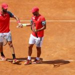 Los tenistas Robert Farah y Juan Sebastián Cabal. Cortesía Fedecoltenis