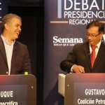 Iván Duque y Gustavo Petro