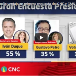 primera encuesta del CNC y CM& para la segunda vuelta 2018-05-31 23.35.43