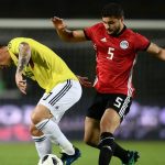 Colombia igualó sin goles ante Egipto previo a Rusia 2018