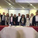Durante la jornada, el candidato presentó la “Coalición por La Paz”, alianza conformada por fuerzas políticas que han adherido a su campaña