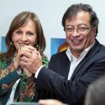 Gustavo Petro y Ángela María Robledo.