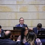 Sesión plenaria del Senado de la República