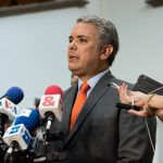 Rueda de prensa Iván Duque durante visita a Estados Unidos Prensa Iván Duque