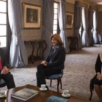 Canciller Holguín se reunió con Eamon Gilmore, enviado especial de la Unión Europea para el proceso de paz