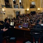 “¡Hoy el Congreso de Colombia entra, por fin, en el siglo XXI!”, fueron las palabras iniciales del Jefe del Estado, Juan Manuel Santos, en la instalación del período de sesiones del Congreso 2018-2022, donde resaltó la pluralidad de congresistas.