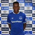 Yerry Mina en Everton