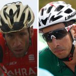 Quintana, Nibali, Aru y Valverde.