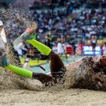 Caterine Ibargüen consigue doblete en la Liga de Diamante