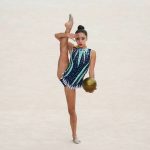 Pereira, 03 de septiembre de 2018. La gimnasta pereirana Jennifer Camila Rivera es la primera colombiana de la historia en clasificar en la modalidad de rítmica a los Juegos Olímpicos de la Juventud. (Colprensa-Julián Muñoz)