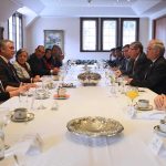 El Jefe del Estado dialoga con integrantes de la Comisión Interinstitucional de la Rama Judicial sobre el proyecto de reforma a la justicia.