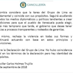 Comunicado Cancilleria 2018-09-16 19.35.27