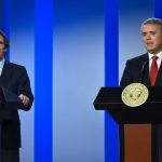 ‘No queremos más secuestros en Colombia. No queremos más terrorismo en Colombia’. Así lo dijo el Presidente Duque al referirse al proceso con el ELN, durante la declaración que ofreció junto con el expresidente del Gobierno español José María Aznar.