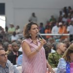  La ministra de Interior le explicó al presidente Iván Duque y a los asistentes del taller ‘Construyendo País’ las instancias del Gobierno para resolver los problemas del Chocó.