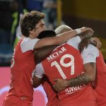 Los tres tantos del cuadro rojo fueron obra de Wilson Morelo para la Clasificacion