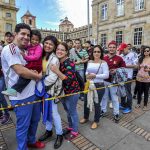 Venezolanos en Bogota